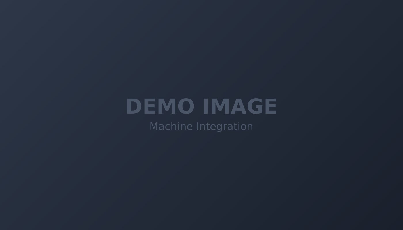 Moderner CNC-Maschinenpark